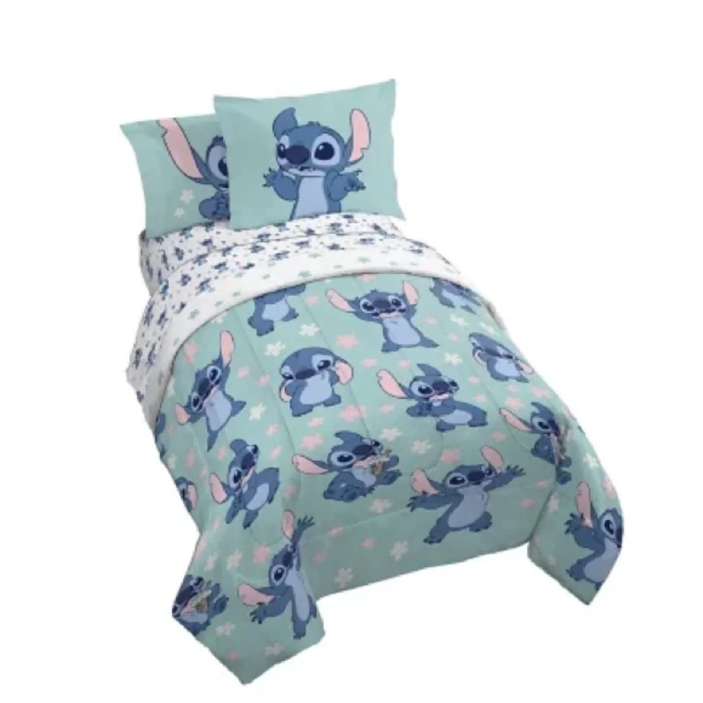 Stitch Licensed Kids 5-Piece Bed-in-a-Bag